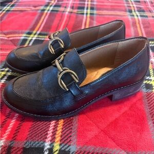 Eurosoft Black loafers Sz 6.5